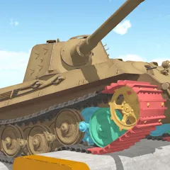 Скачать взлом Tank Physics Mobile Vol.3  [МОД Menu] - полная версия apk на Андроид