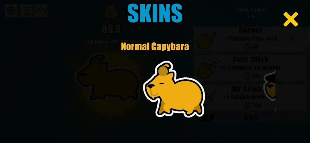 Capybara Clicker (Капибара Кликер)  [МОД Unlimited Money] Screenshot 3