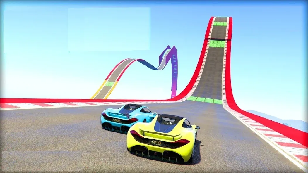 Mega Ramp Car Offline Games  [МОД Меню] Screenshot 2