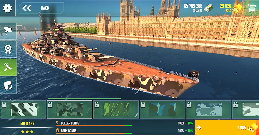 Battle of Warships: Online (Баттл оф Уоршипс)  [МОД Много монет] Screenshot 5