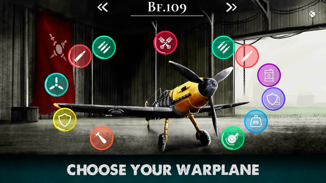 Warplanes Inc WW2 Plane & War  [МОД Menu] Screenshot 2