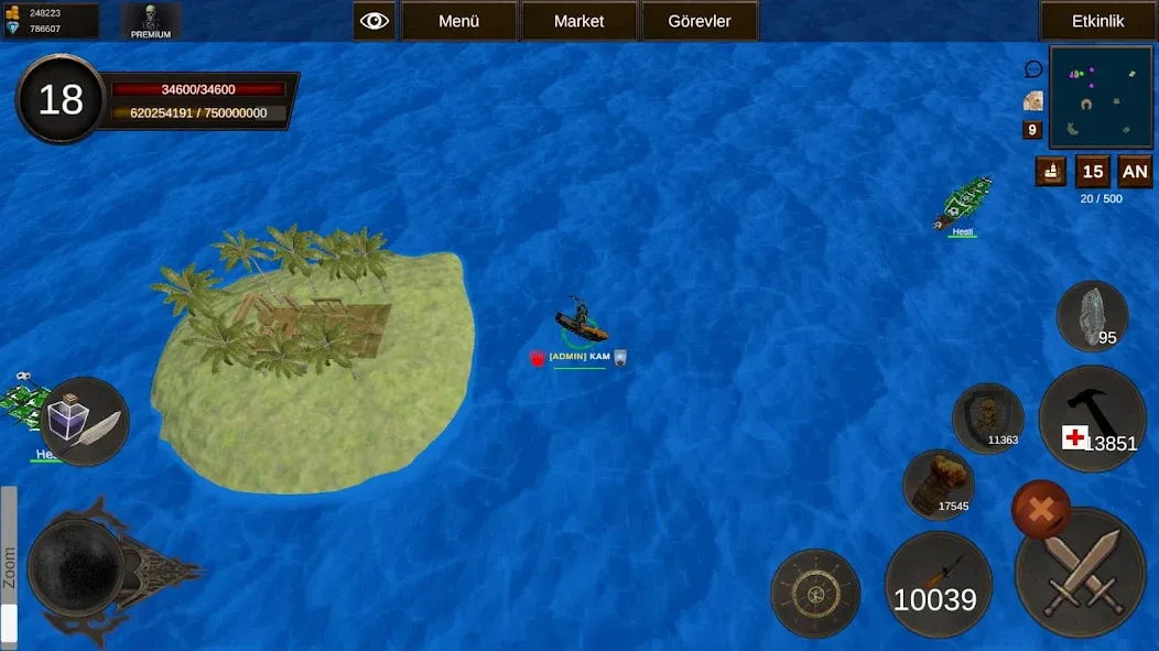 Naval Battle Online (Навальное Сражение Онлайн)  [МОД Много денег] Screenshot 3