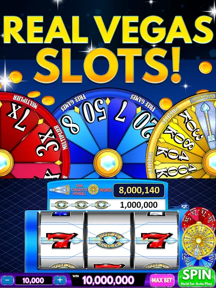 Spin Vegas Slots: Slot Games (Спин Вегас слоты)  [МОД Mega Pack] Screenshot 4