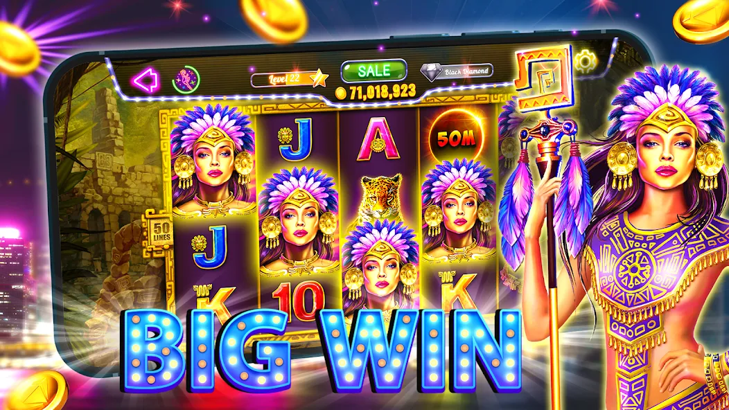 Old Vegas Slots - Casino 777 (Олд Вегас Слотс)  [МОД Unlimited Money] Screenshot 1