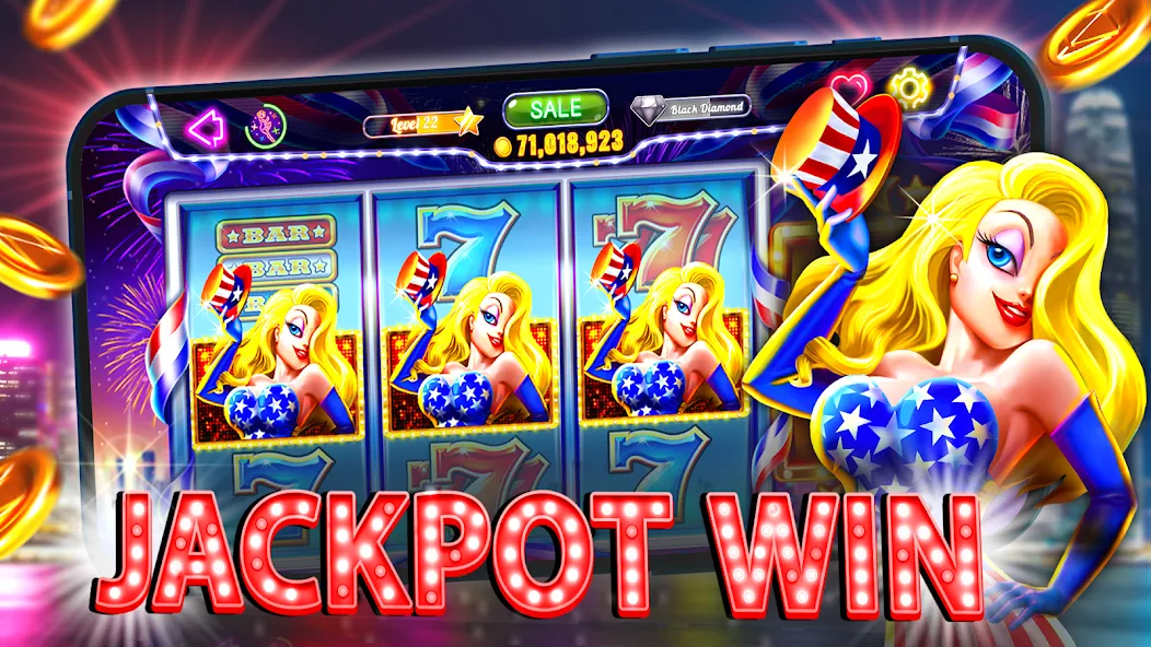 Old Vegas Slots - Casino 777 (Олд Вегас Слотс)  [МОД Unlimited Money] Screenshot 5