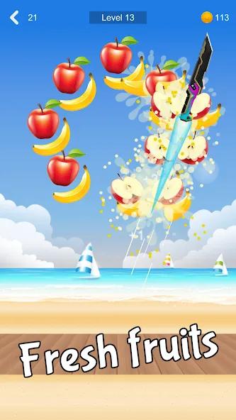 Fruit Sniper (Фрут Снайпер)  [МОД Unlimited Money] Screenshot 1