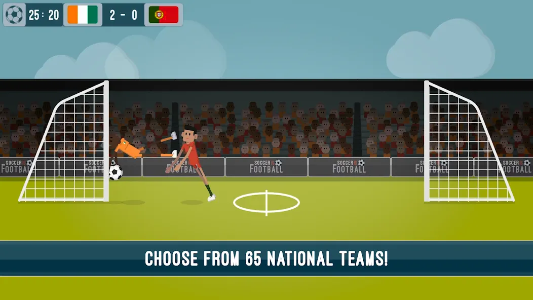 Soccer Is Football (оккер Из Футбол)  [МОД Бесконечные монеты] Screenshot 3