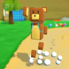 Скачать взломанную Super Bear Adventure (Супер Приключения Медведя)  [МОД Много монет] - полная версия apk на Андроид