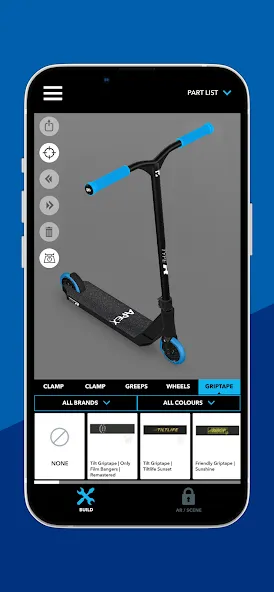 Scooter 3D custom builder (Скутер 3D настраиваемый конструктор)  [МОД Много денег] Screenshot 3