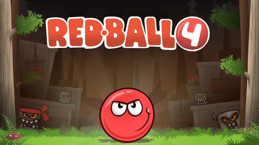 Red Ball 4 (Рэд Болл 4)  [МОД Menu] Screenshot 1