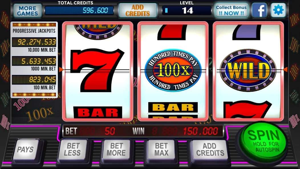 777 Slots Casino Classic Slots (Слоты Казино Классические Слоты)  [МОД Все открыто] Screenshot 1