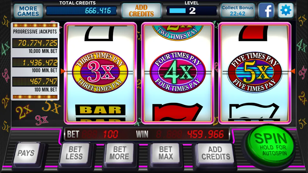 777 Slots Casino Classic Slots (Слоты Казино Классические Слоты)  [МОД Все открыто] Screenshot 3