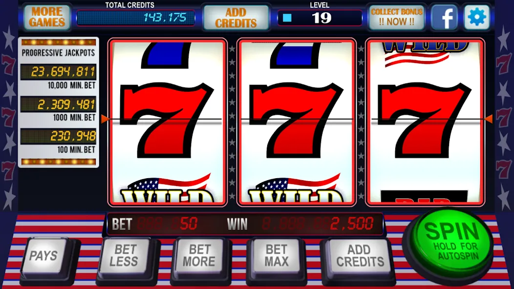 777 Slots Casino Classic Slots (Слоты Казино Классические Слоты)  [МОД Все открыто] Screenshot 4