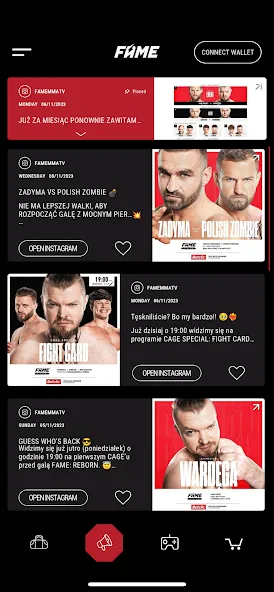 FAME MMA APP (ФЕЙМ ММА АПП)  [МОД Menu] Screenshot 1