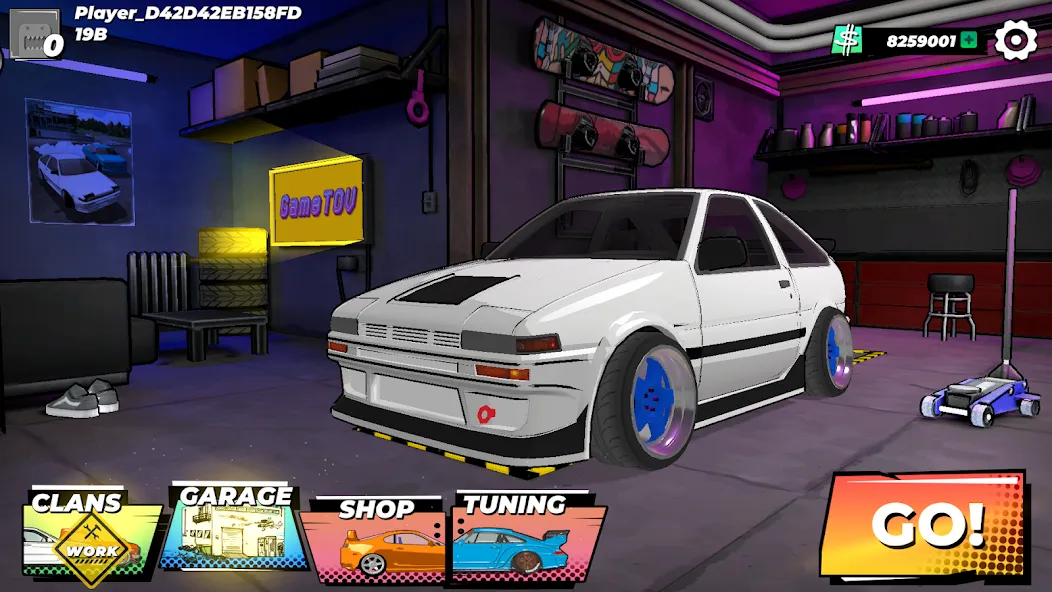 Drift King: Online (Дрифт Кинг)  [МОД Mega Pack] Screenshot 2