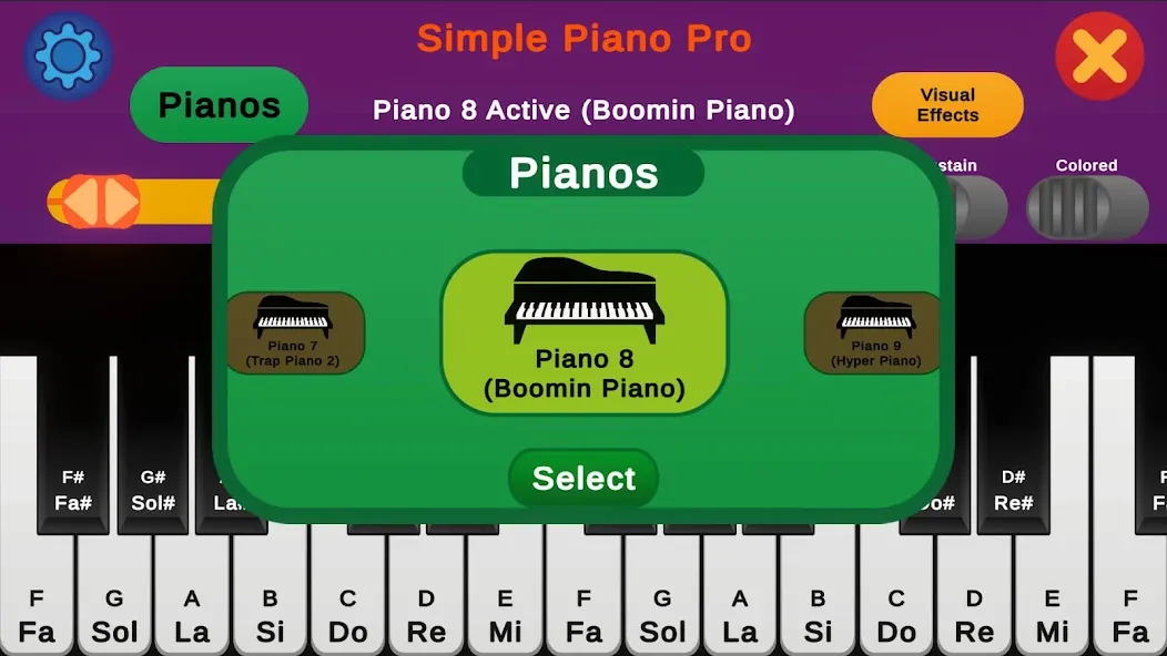 Simple Piano Pro (Симпл Пиано Про)  [МОД Mega Pack] Screenshot 5