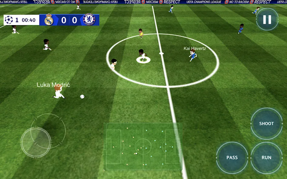 Champions League - UEFA Game (Чемпионс Лига)  [МОД Много денег] Screenshot 4