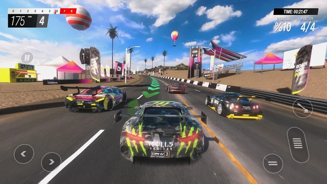 Rally Horizon (Ралли Хорайзон)  [МОД Unlimited Money] Screenshot 1