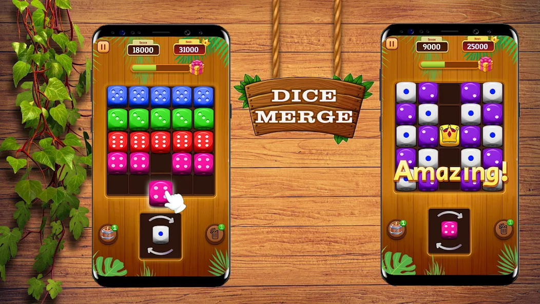 Dice Merge: Dice Mania Game (Дайс Мердж)  [МОД Бесконечные деньги] Screenshot 1