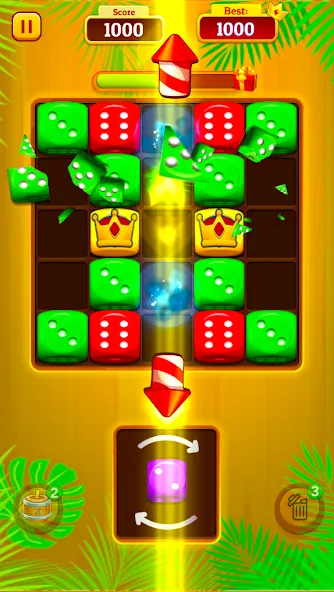 Dice Merge: Dice Mania Game (Дайс Мердж)  [МОД Бесконечные деньги] Screenshot 4