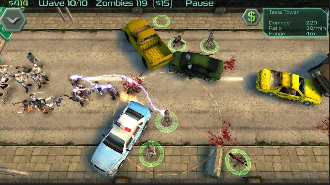 Zombie Defense (Зомби Дефенс)  [МОД Много монет] Screenshot 4