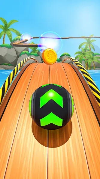 Rolling Ball Game Hop Ball Run (Гоинг Боллс Гейм)  [МОД Бесконечные монеты] Screenshot 1