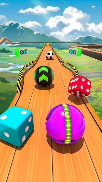 Rolling Ball Game Hop Ball Run (Гоинг Боллс Гейм)  [МОД Бесконечные монеты] Screenshot 2