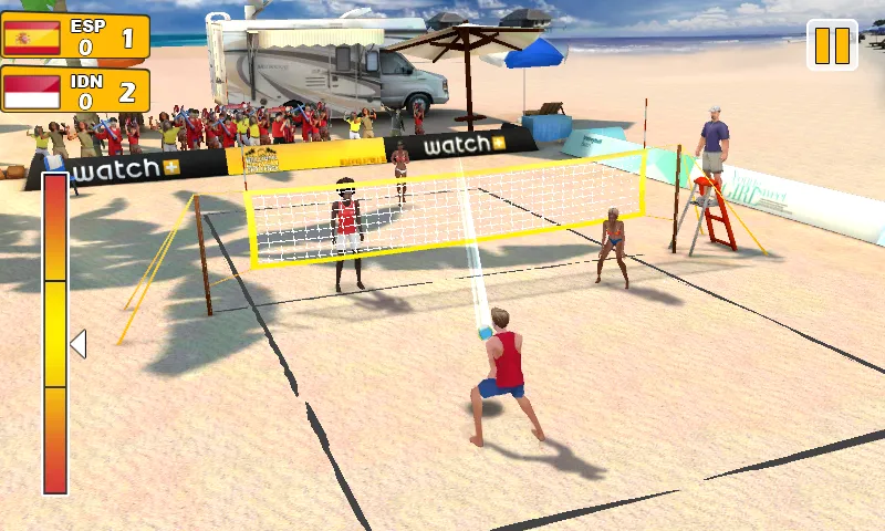 Beach Volleyball 3D  [МОД Много денег] Screenshot 2