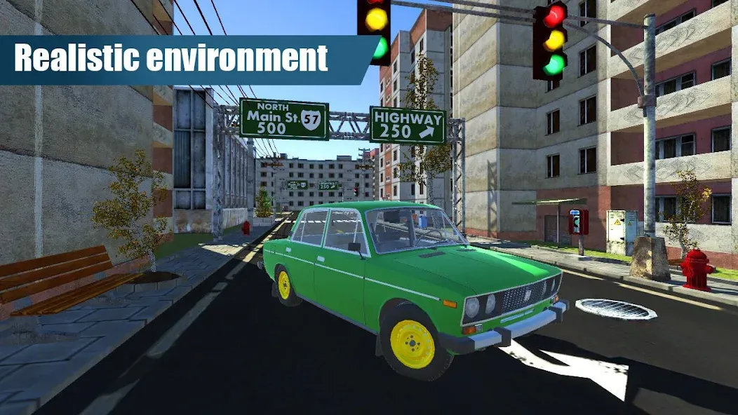 Russian Cars - USSR Version  [МОД Menu] Screenshot 1