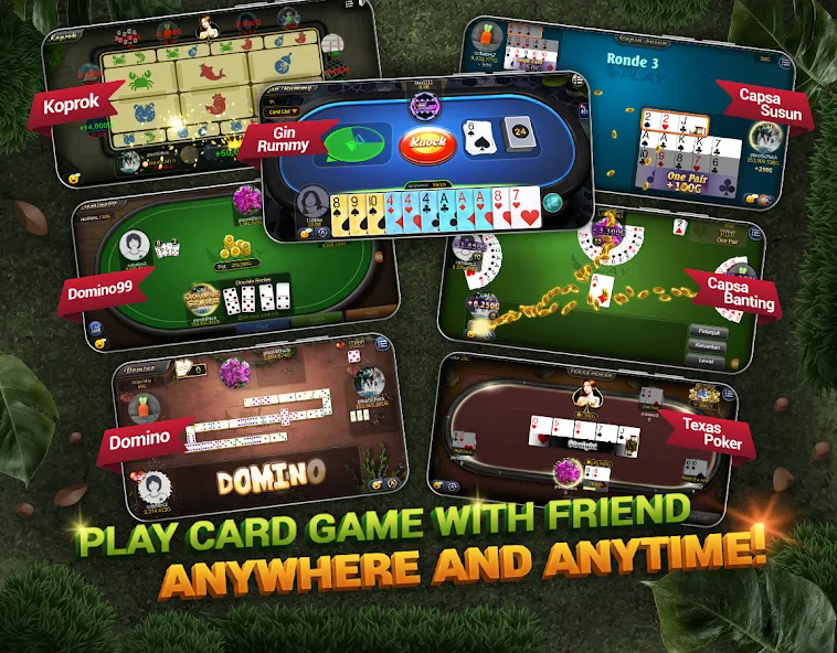 Indoplay-Capsa Domino QQ Poker (Индоплэй)  [МОД Menu] Screenshot 4