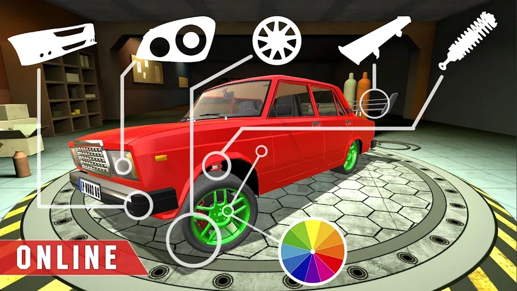 Real Cars Online Racing  [МОД Много монет] Screenshot 1