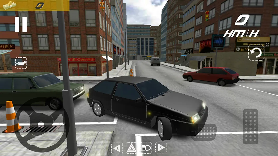 Russian Cars: 8 in City  [МОД Бесконечные деньги] Screenshot 2