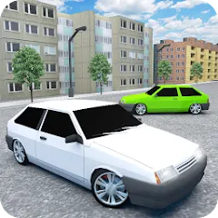 Взлом Russian Cars: 8 in City  [МОД Бесконечные деньги] - стабильная версия apk на Андроид