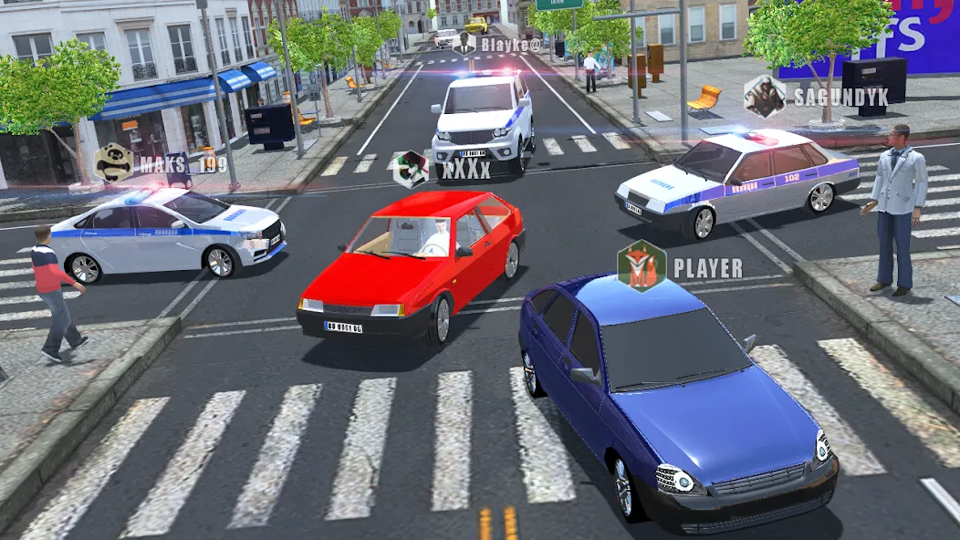 Russian Cars Simulator  [МОД Бесконечные деньги] Screenshot 1