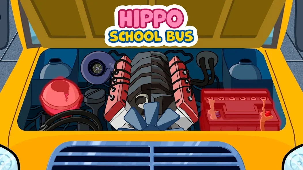 Kids School Bus Adventure  [МОД Много монет] Screenshot 3