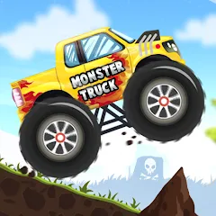 Скачать взлом Kids Monster Truck Racing Game  [МОД Бесконечные деньги] - стабильная версия apk на Андроид