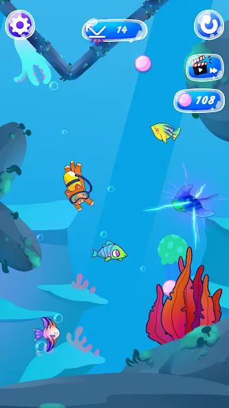 Simba Fishing  [МОД Много денег] Screenshot 4