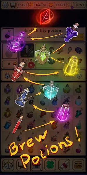 Potion shop: Alchemy Simulator (Пошоп)  [МОД Menu] Screenshot 1