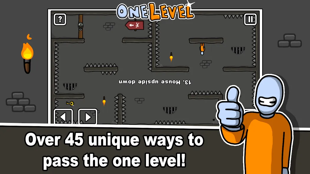 One Level: Stickman Jailbreak (Уан Левел)  [МОД Mega Pack] Screenshot 2