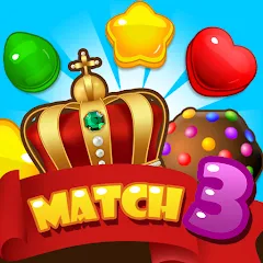 Скачать взлом Royal Match King (Роял Матч Кинг)  [МОД Mega Pack] - стабильная версия apk на Андроид