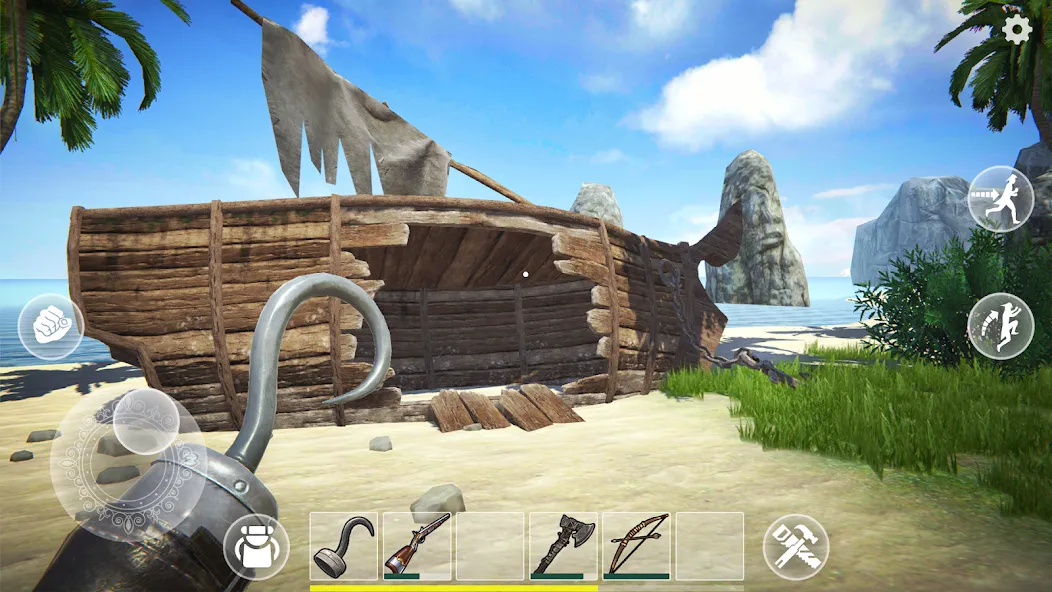 Last Pirate: Survival Island (Ласт Пират)  [МОД Бесконечные монеты] Screenshot 1