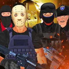 Взлом Justice Rivals 3 Cops&Robbers  [МОД Menu] - последняя версия apk на Андроид