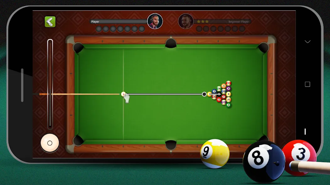 8 Ball Billiards Offline Pool (Балл Бильярд Оффлайн Пул)  [МОД Много денег] Screenshot 4