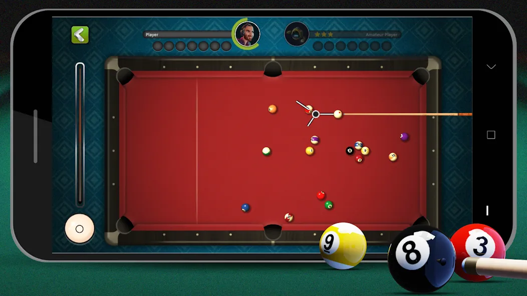 8 Ball Billiards Offline Pool (Балл Бильярд Оффлайн Пул)  [МОД Много денег] Screenshot 5