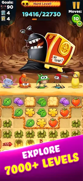 Best Fiends - Match 3 Puzzles (Бест Фиендс)  [МОД Unlocked] Screenshot 4