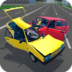 Скачать взлом Russian Car Crash Simulator (Рашн Кар Краш Симулятор)  [МОД Все открыто] - последняя версия apk на Андроид