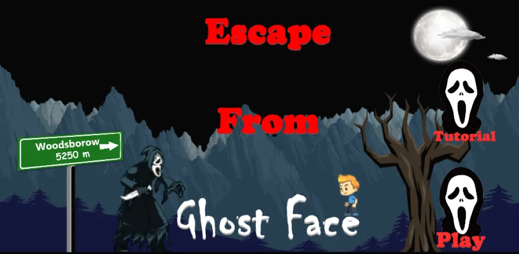 Scream: Escape from Ghost Face (Скрим)  [МОД Меню] Screenshot 1