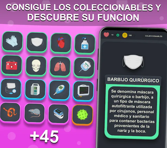 Doctor Trivia - Quiz Medicina (Доктор Тривия)  [МОД Много денег] Screenshot 3