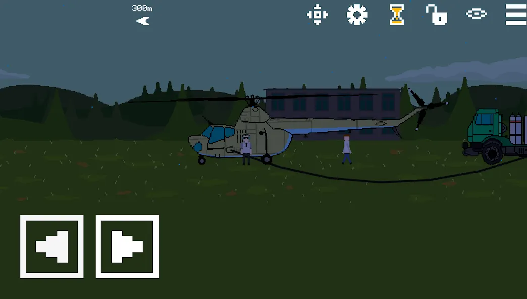 Pixel Helicopter Simulator (Пиксельный симулятор вертолета)  [МОД Mega Pack] Screenshot 5