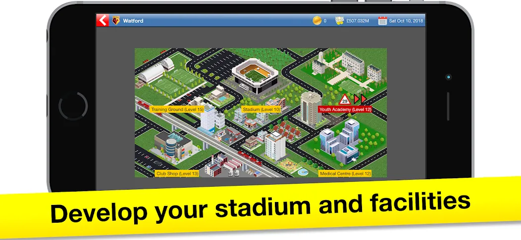 Soccer Tycoon: Football Game  [МОД Бесконечные монеты] Screenshot 2